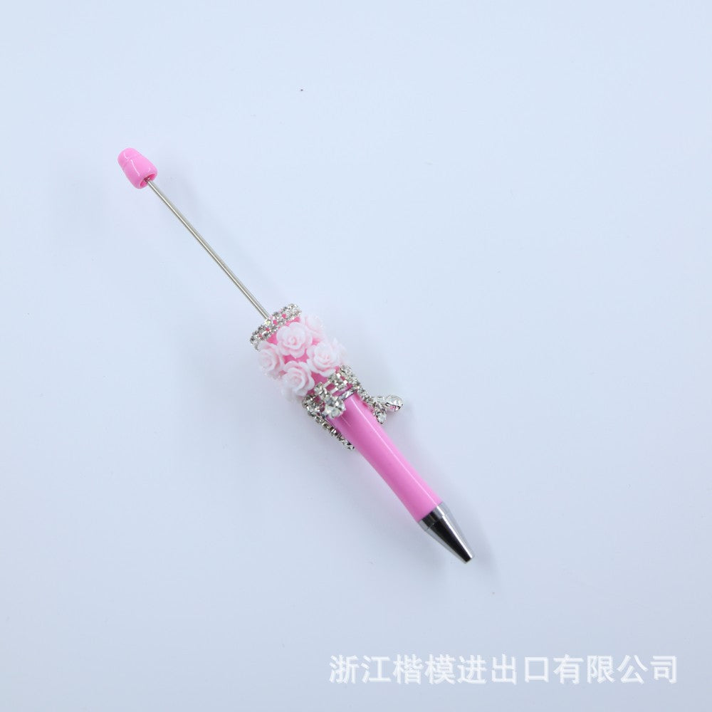 Wholesale 2pcs Creative Handmade Decals Cute DIY Beadable pen