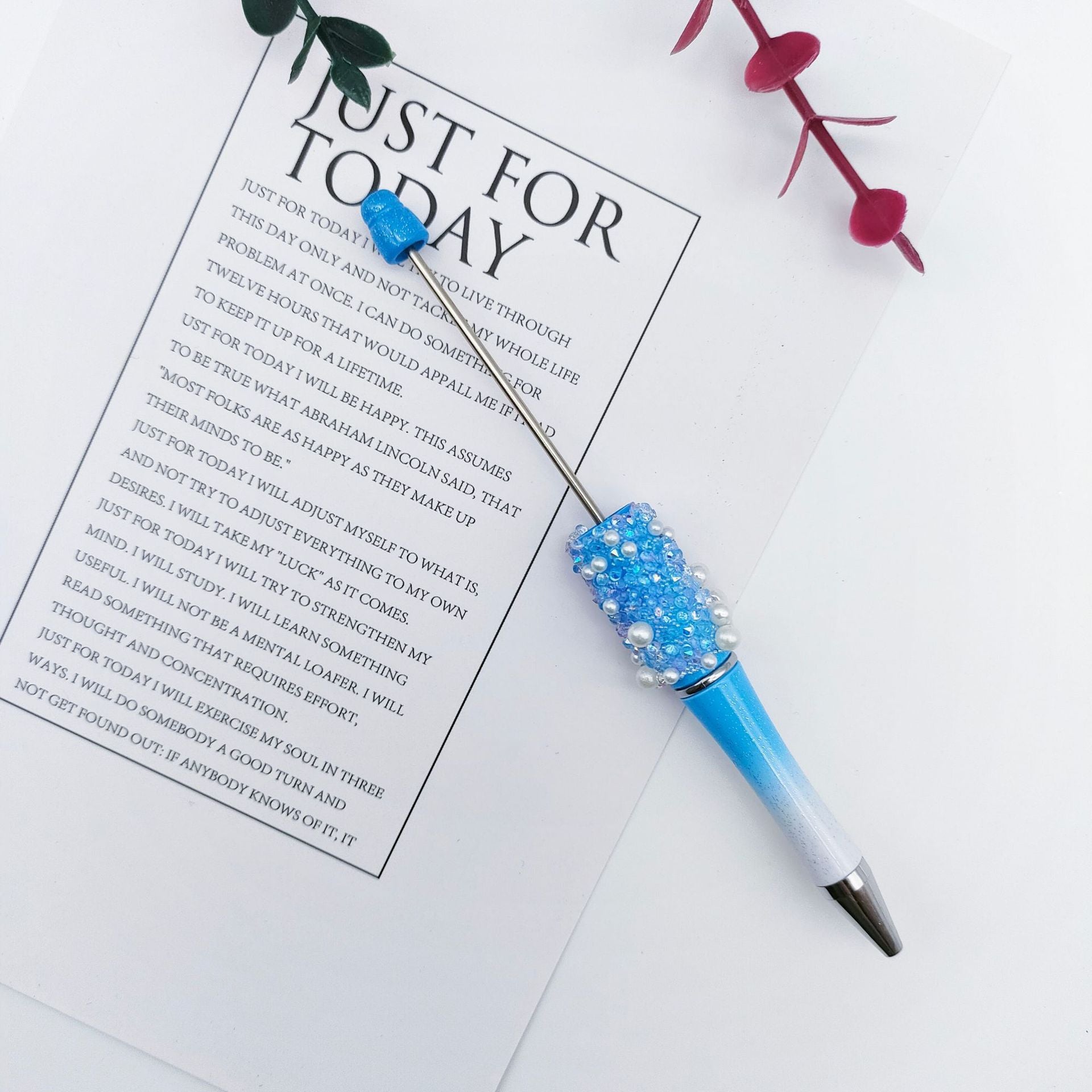 Wholesale 10pcs Pearl Sugar Bead Pen Hand Painted Beads DIY