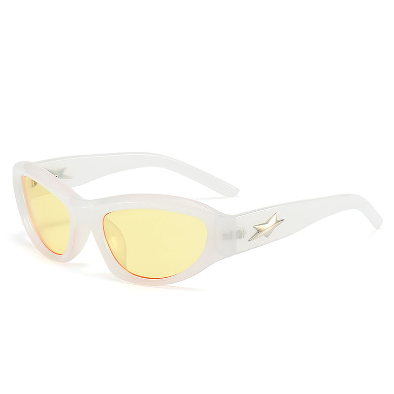 Wholesale Y2K Millennium Cat Eye PC Sunglasses
