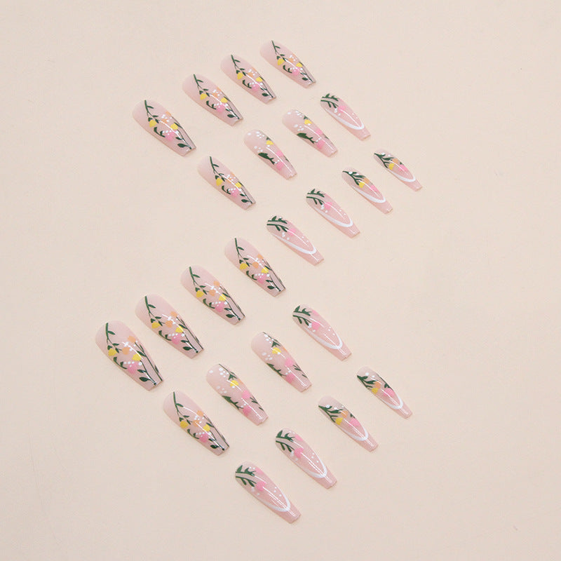 Wholesale Tulip Flower Bushes Nail Stickers