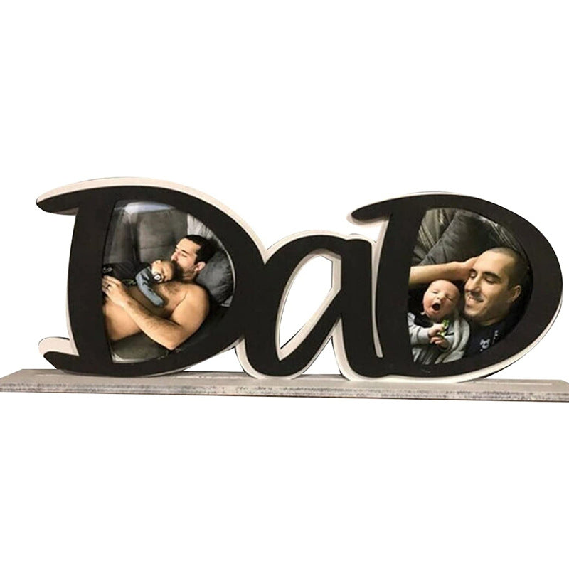 Wholesale Father's Day Dad Letters Acrylic Frame Ornaments