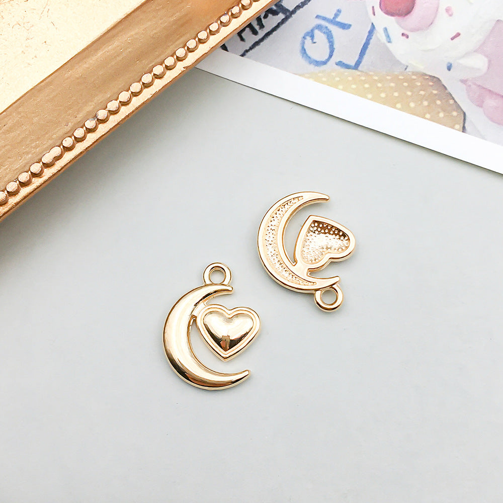 Wholesale Alloy simulation heart letter pendant bracelet necklace accessories