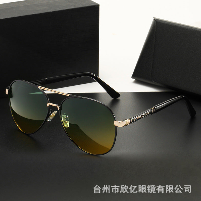 Wholesale Men's day and night polarized photochromic sunglasses