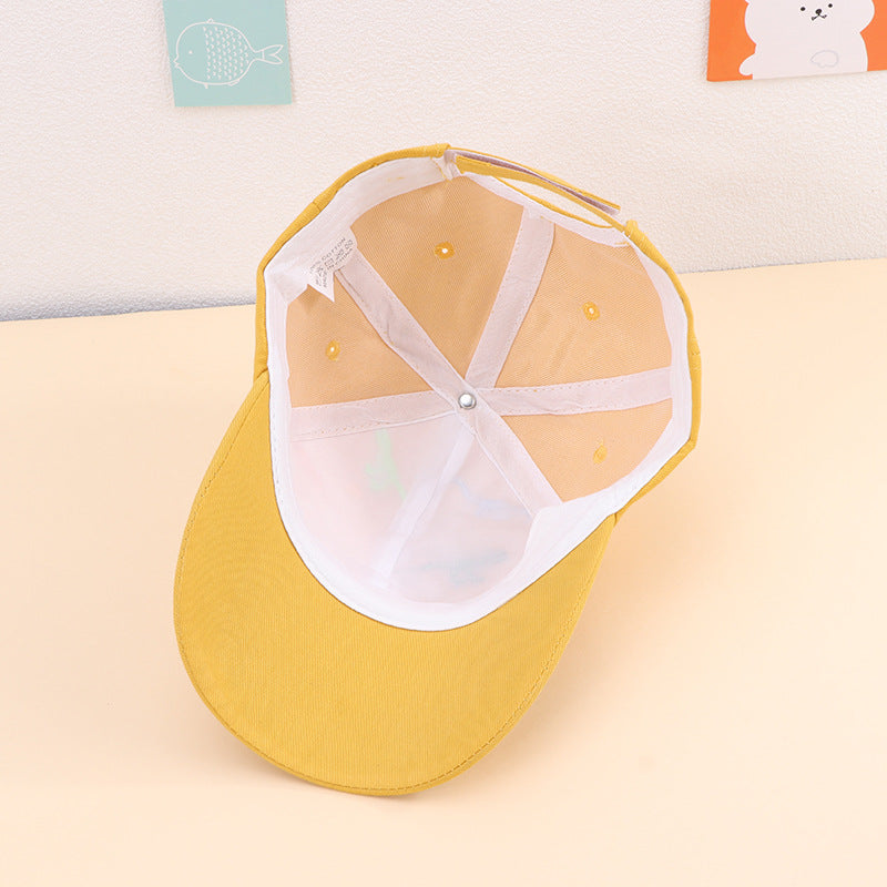 Capilla de béisbol de dibujos animados bordados de algodón de algodón al por mayor