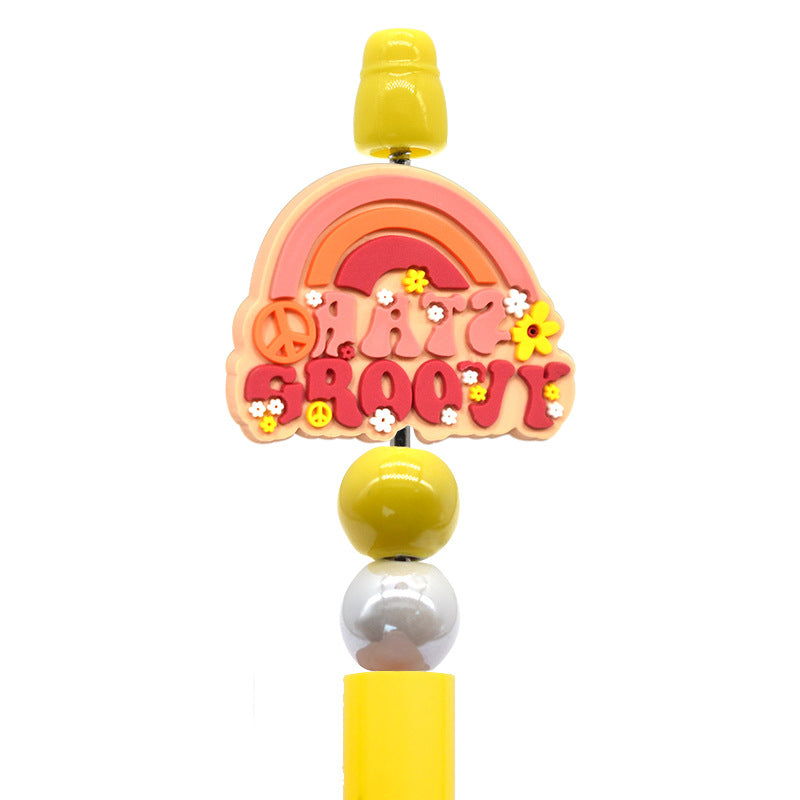 Wholesale  Random 100pcs  High-value love and peace personalized beads