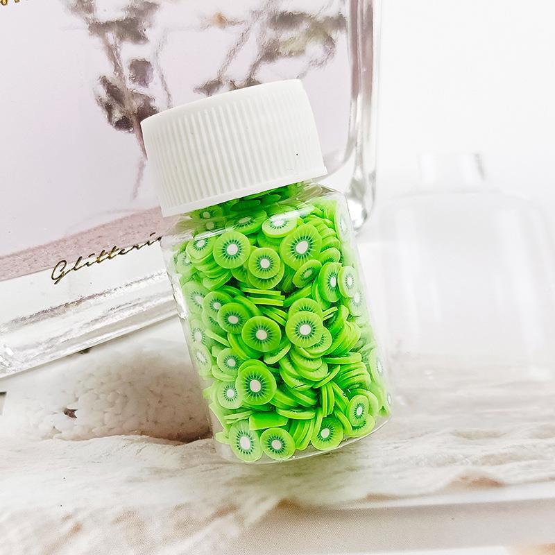 Wholesale Fruit clay slices 20ml small bottle 15g