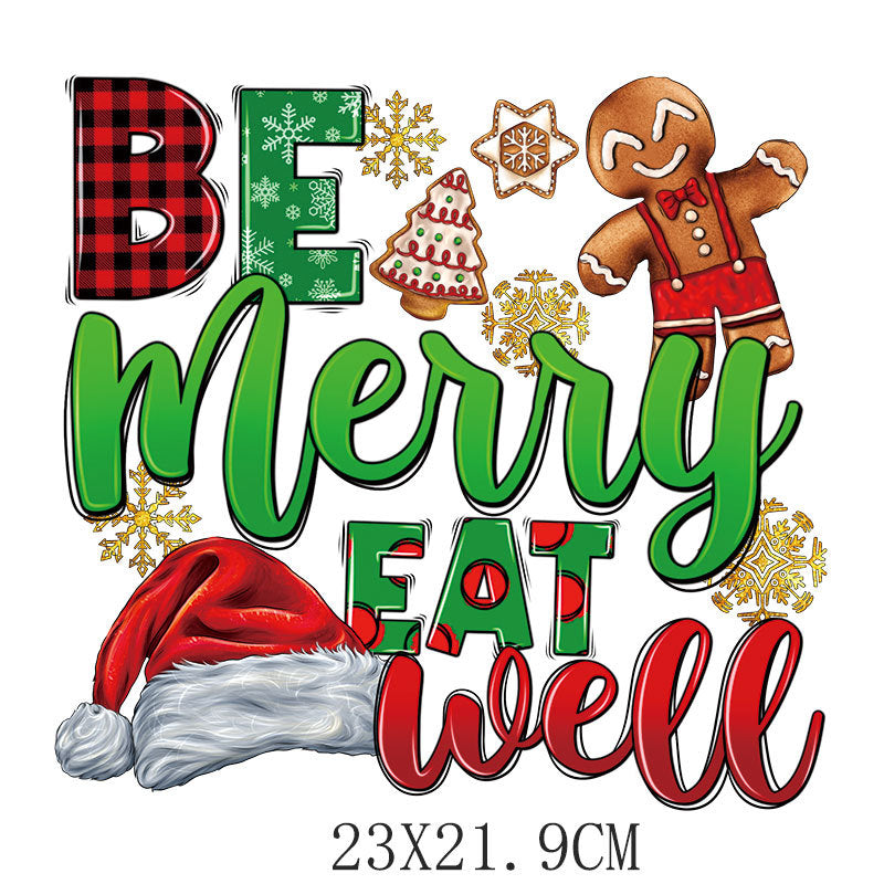 Wholesale Merry Christmas UV DTF Ready to Press Transfers Wraps
