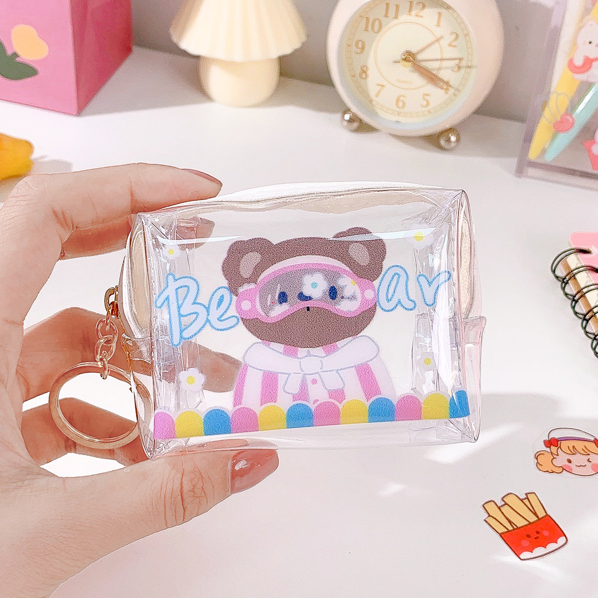Wholesale PVC Transparent Cartoon Zero Wallet