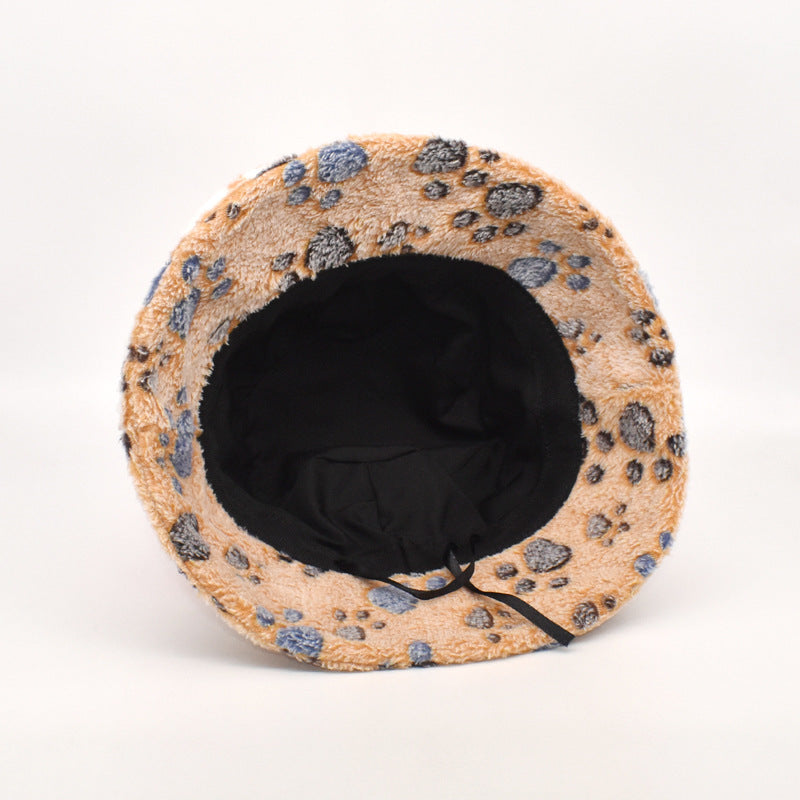 Wholesale Bear Paw Plush Bucket Hat