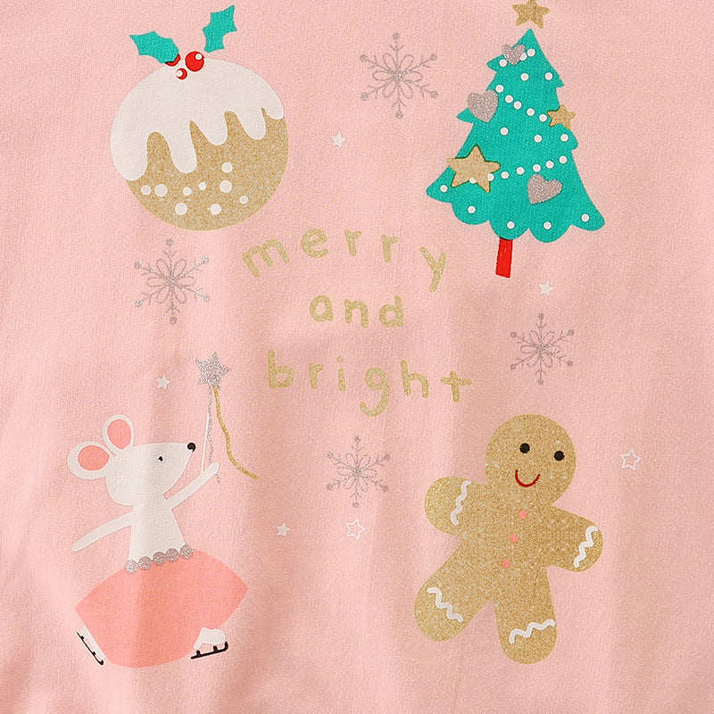 Wholesale Christmas Cotton Kids Sweatshirts