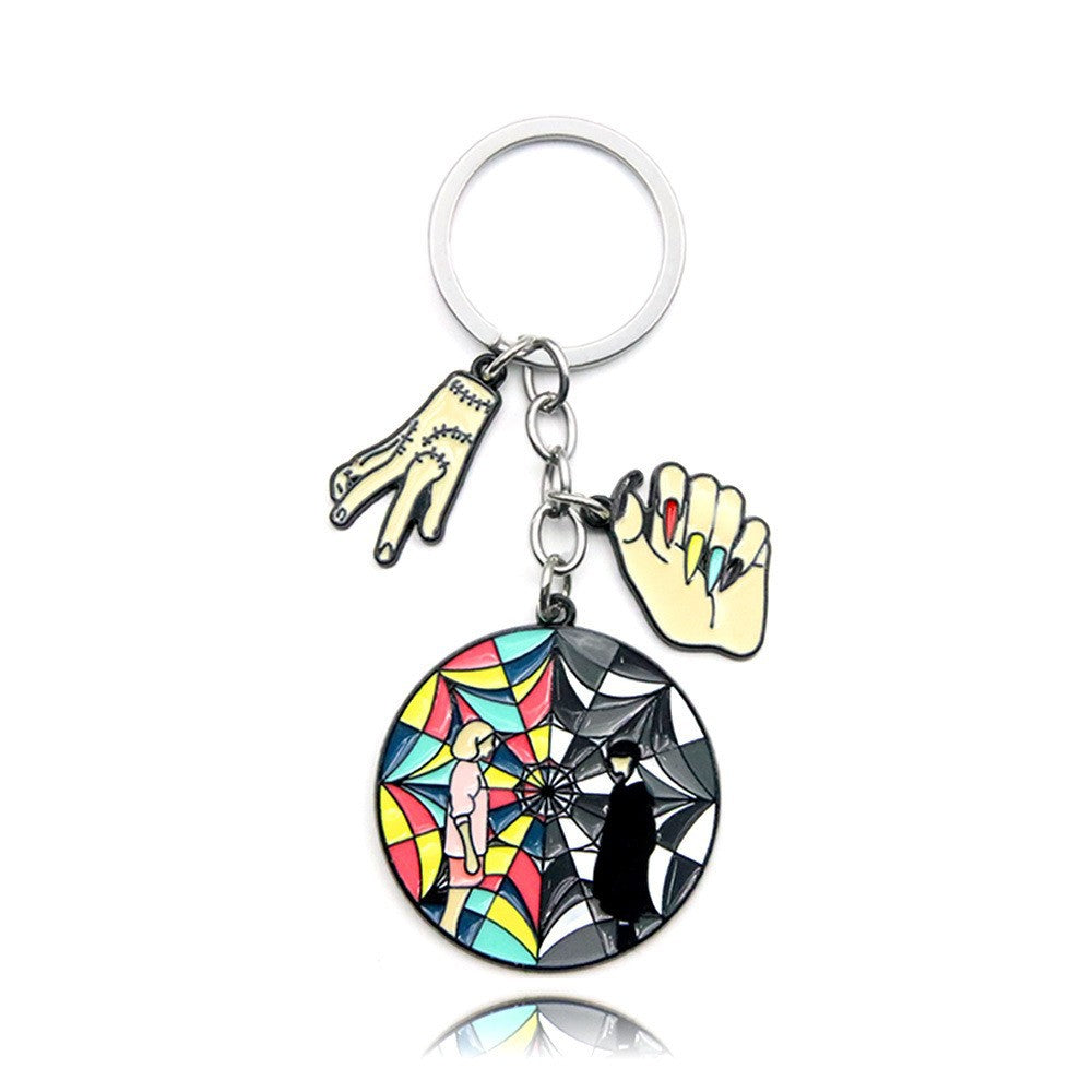 Wholesale 4PCS Black Wednesday Alloy Bracelet