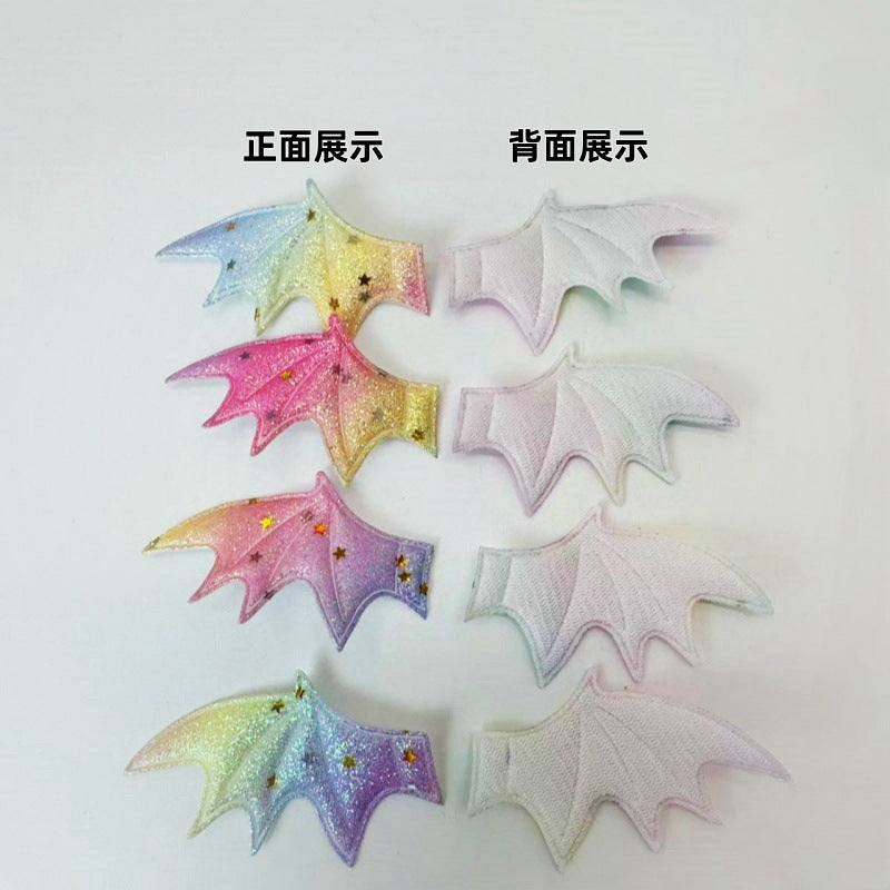 Wholesale Ultra Embossed Magic Devil Wings DIY Handmade  Hairpin Costume Hat Shoes and Socks Decorative Accessories