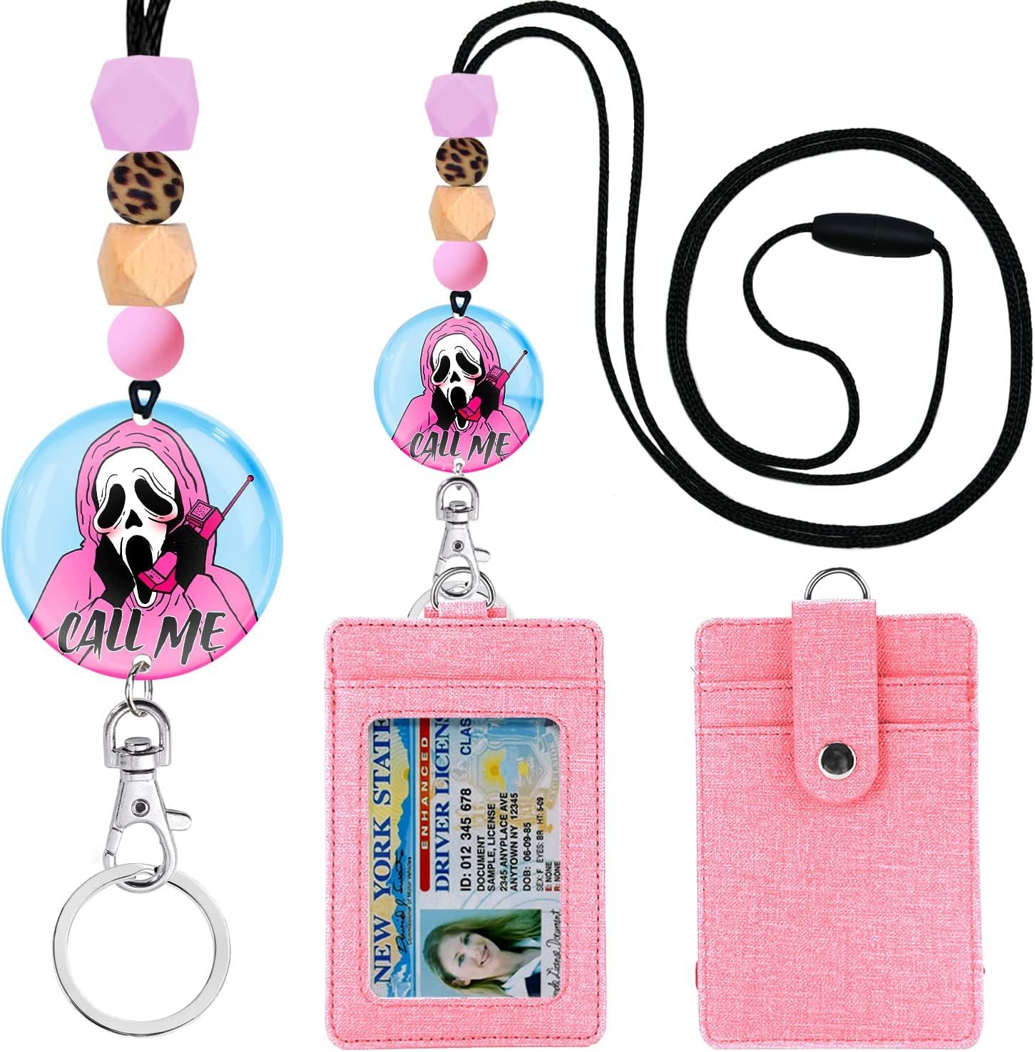 Wholesale Leather ID Protection Cases Keychains