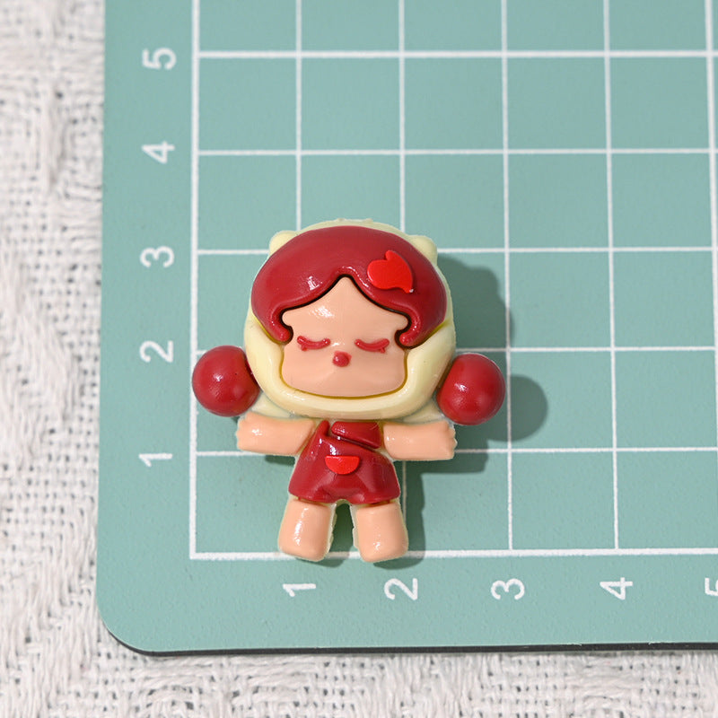 Wholesale 5pcs/pack Cartoon with holes diy mobile phone chain  beaded pen 	OLY Exclusive