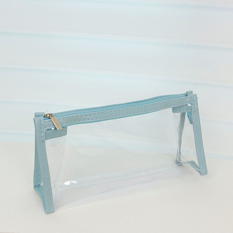 Wholesale PU Transparent Pencil Case