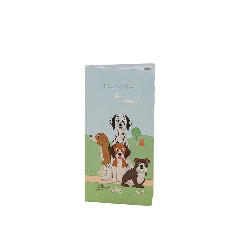 Wholesale Paper Cartoon Dog Combination Set, Minimalist Office Message, Hand Account, and Note Taking Sticky Notes