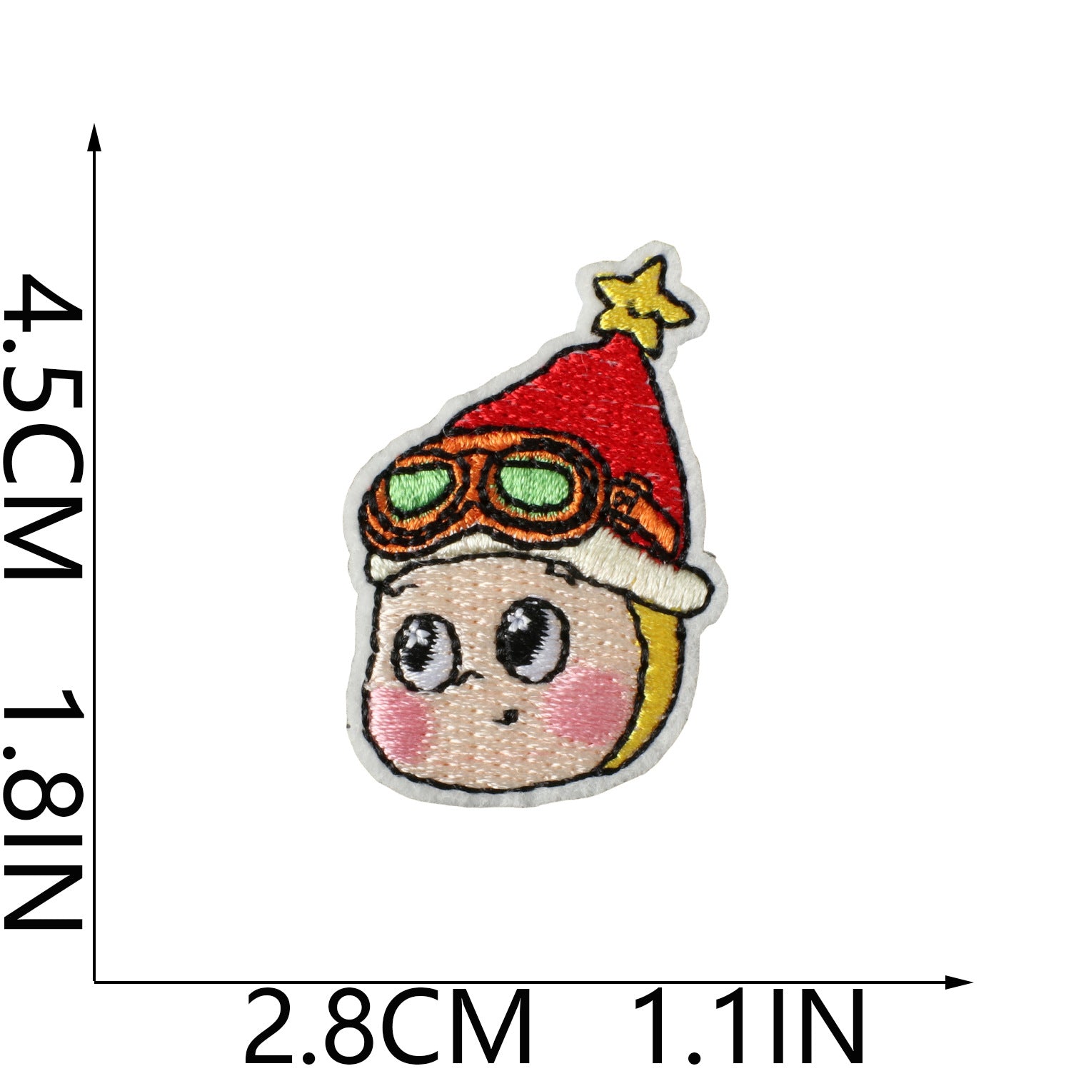 Wholesale Polyester Thread Embroidered Patch Cute Star People Bear Design Iron On DIY Decorative Accent For Clothing Bags Gift And Resale OLY Exclusive