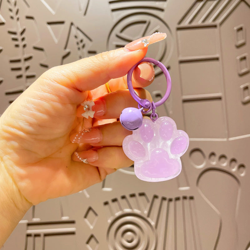 Wholesale Mini Cat Claw Cartoon Couple Doll Keychain