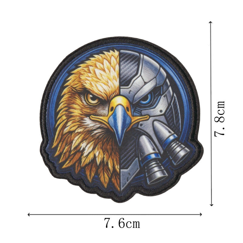 Wholesale Punk sy Iron On Embroidered Patches Set Of 9 Decorative Designs For ets Backpacks And Tactical Gear