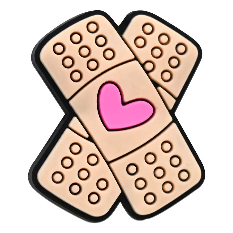 Wholesale  Random 100pcs/pack  Cartoon Medical Nurse Series Beads  Focal Beads