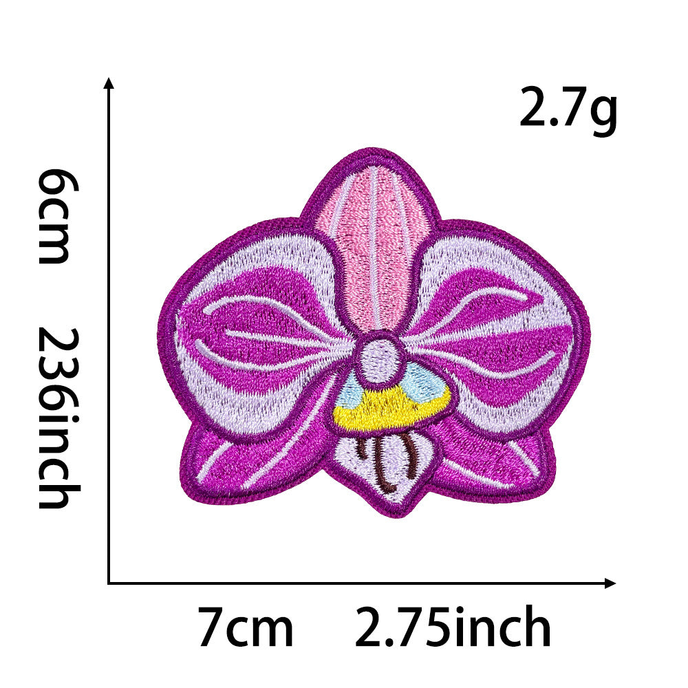 Wholesale Trendy Embroidered Plant Patches With Hot Melt Backing Cactus Sunflower Monstera Design For DIY et Decor And Boutique Craft Supply
