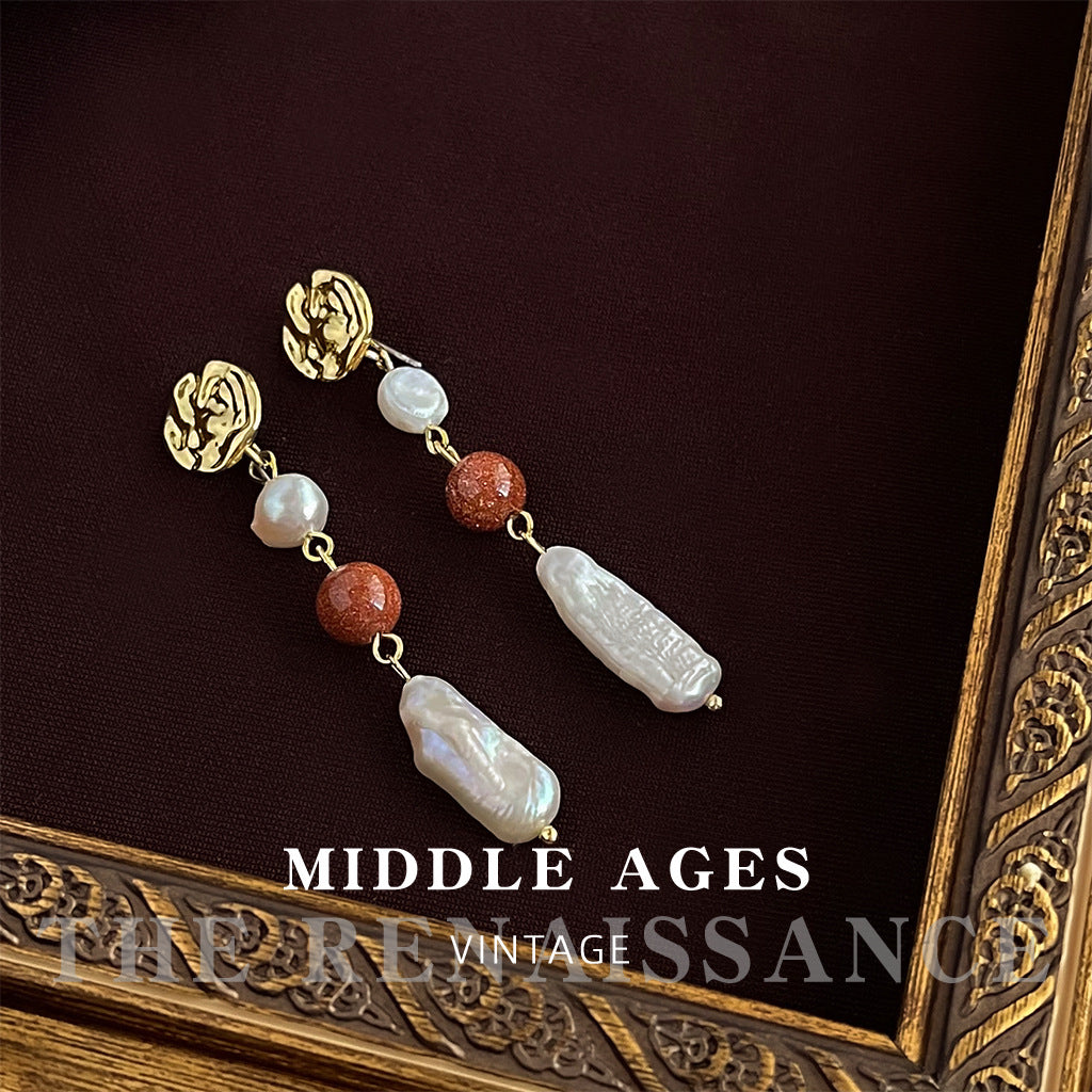 Wholesale Antique Baroque Freshwater Pearl Earrings