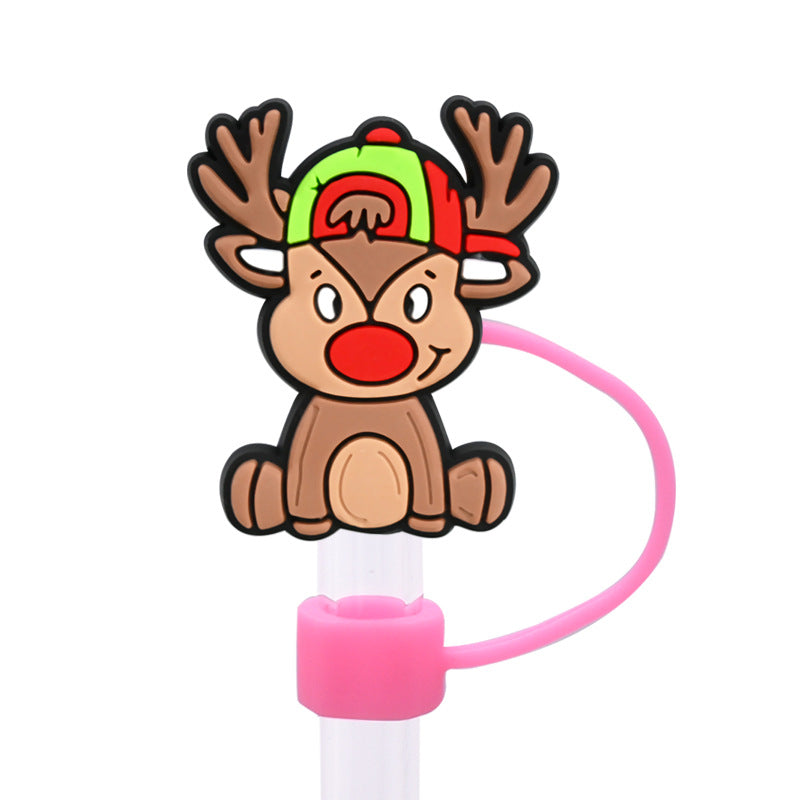 Wholesale Random 100pcs Christmas Series Decorative Straw Hat