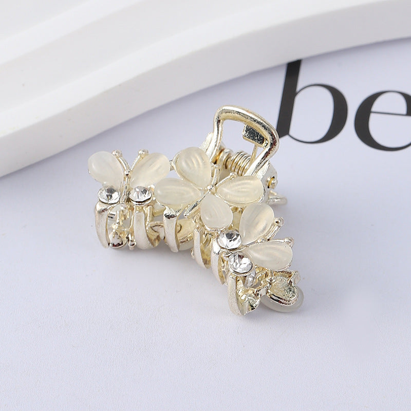 Wholesale Metal Bow Knots Pearl Diamonds Rhinestone  Hair Clips