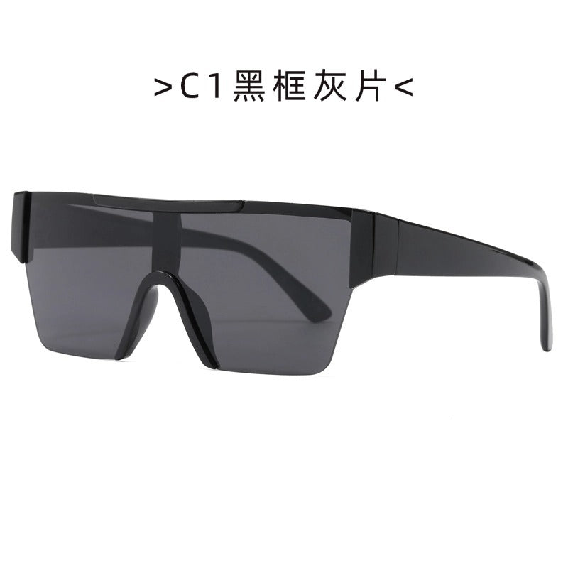 Wholesale Frameless sunglasses for men and women with integrated lenses