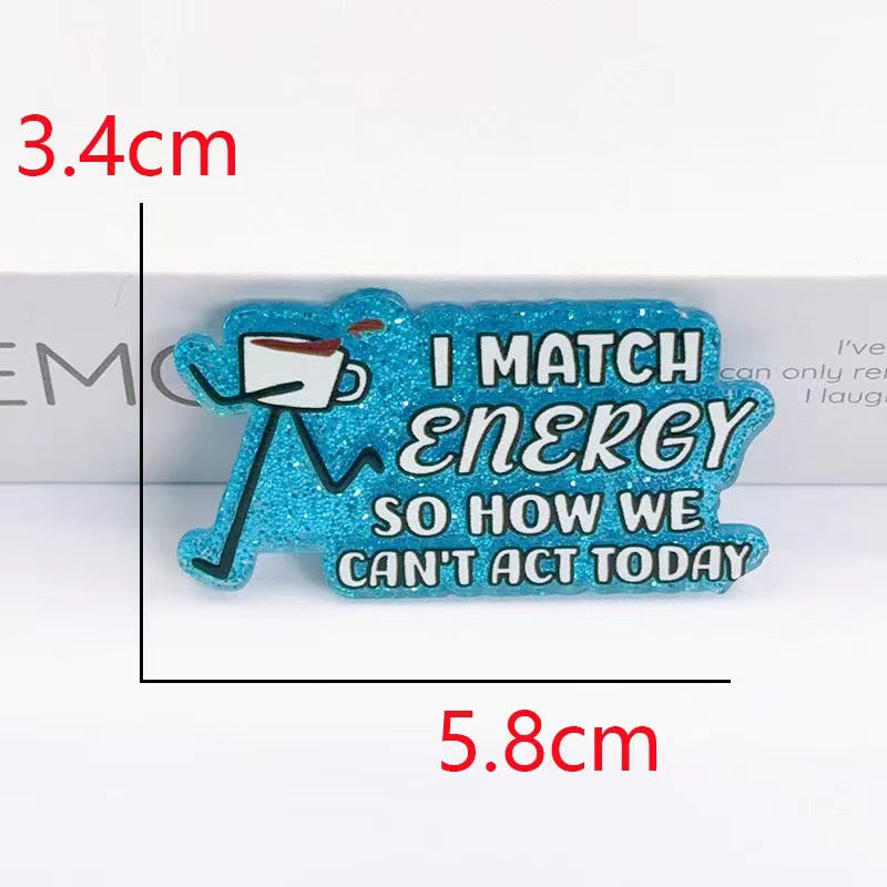 Wholesale 10pcs Cartoon Alphabet Acrylic Flatback