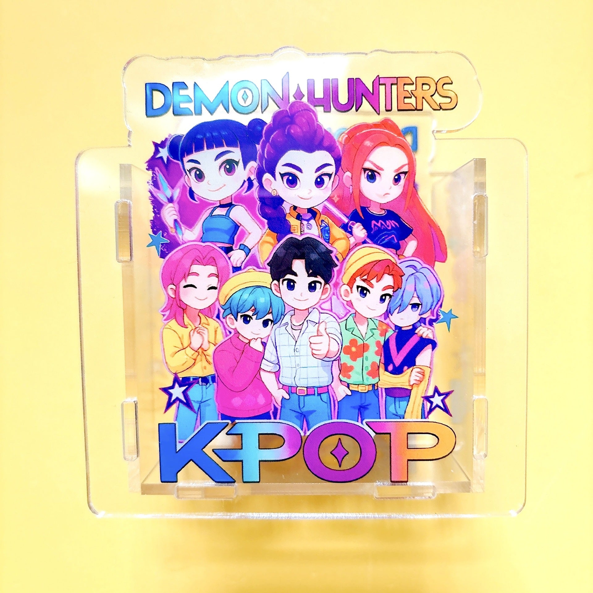 Wholesale New acrylic pen holder pencil box stationery storage 10cm