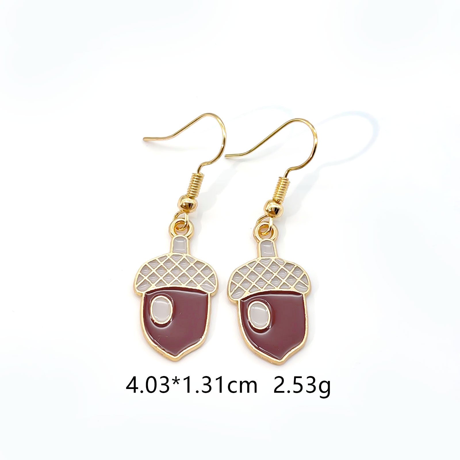 Wholesale Thanksgiving Earrings With Cartoon  Maple Leaf Sunflower Pumpkin Design Zinc Alloy Fall Harvest Jewelry Accessory For Parties