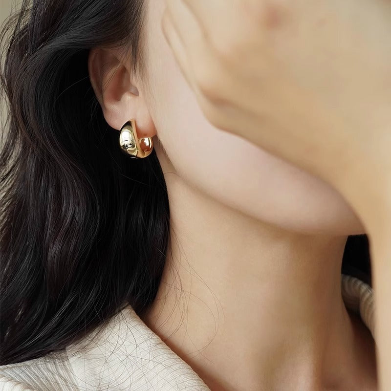 Wholesale Water drop earrings for women French fashion ins style earrings