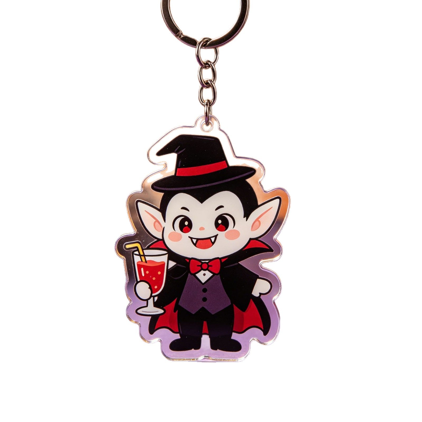 Wholesale  Mummy Cartoon Acrylic Keychain Cute Ghost Skeleton Pendant Bag Charm Car Key Accessory Gift For Boutique Resale