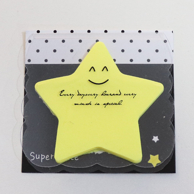 Wholesale Shaped Fluorescent Note Stickers, Cartoon Paper Convenience Stickers