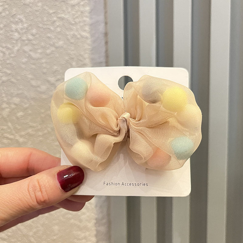 Wholesale Princess side clip girls handmade hair accessories