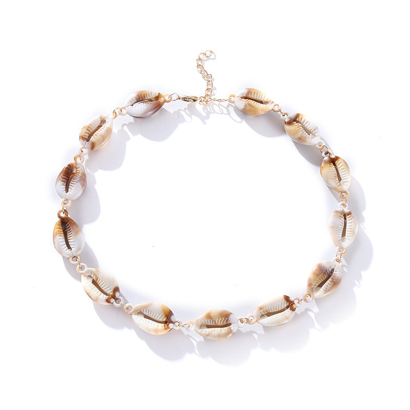 Wholesale Hawaiian style simulated shell and starfish earrings set