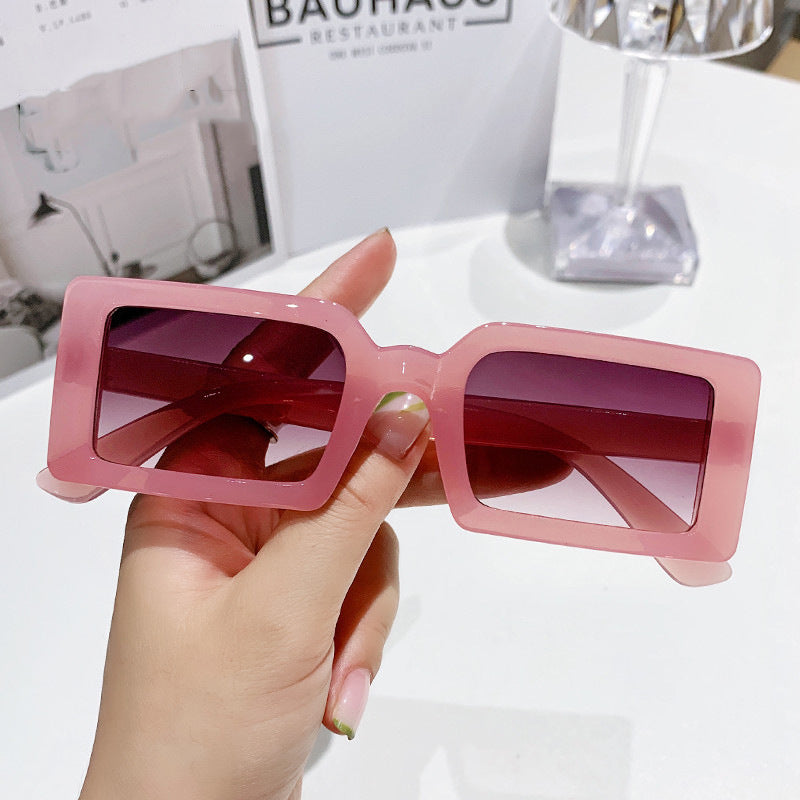 Wholesale Small Square Frame PC Sunglasses