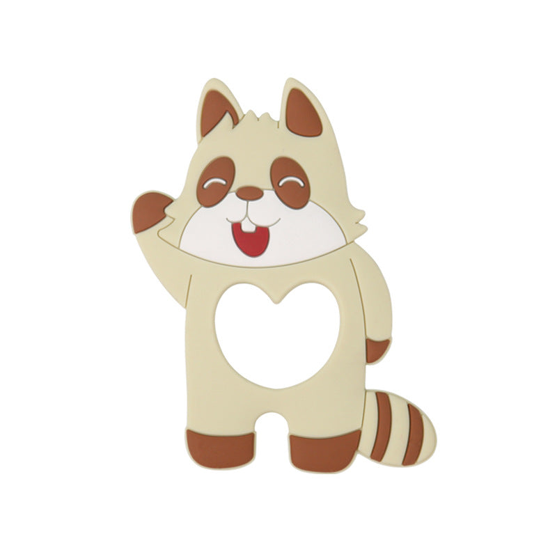 Wholesale 10PCS/PACK Silicone Cartoon Animal Teething Stick