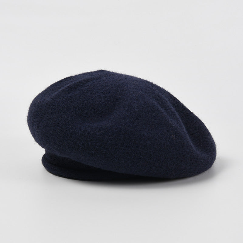 Wholesale Mixed Wool Knitted Beret