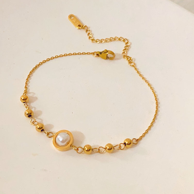 Wholesale Titanium Steel Non-fading Anklets