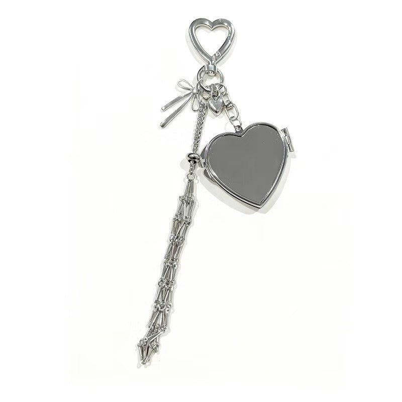 Wholesale Lipstick mesh bag heart-shaped five pointed star bag hanging