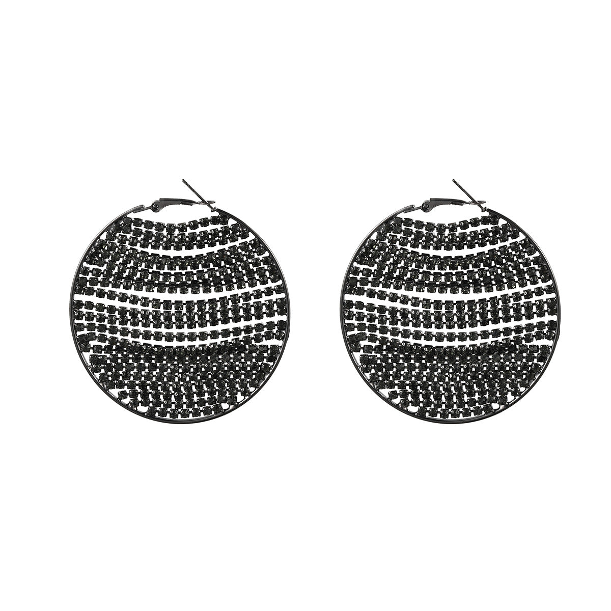 Wholesale Super Flash Claw Chain Copper Earrings