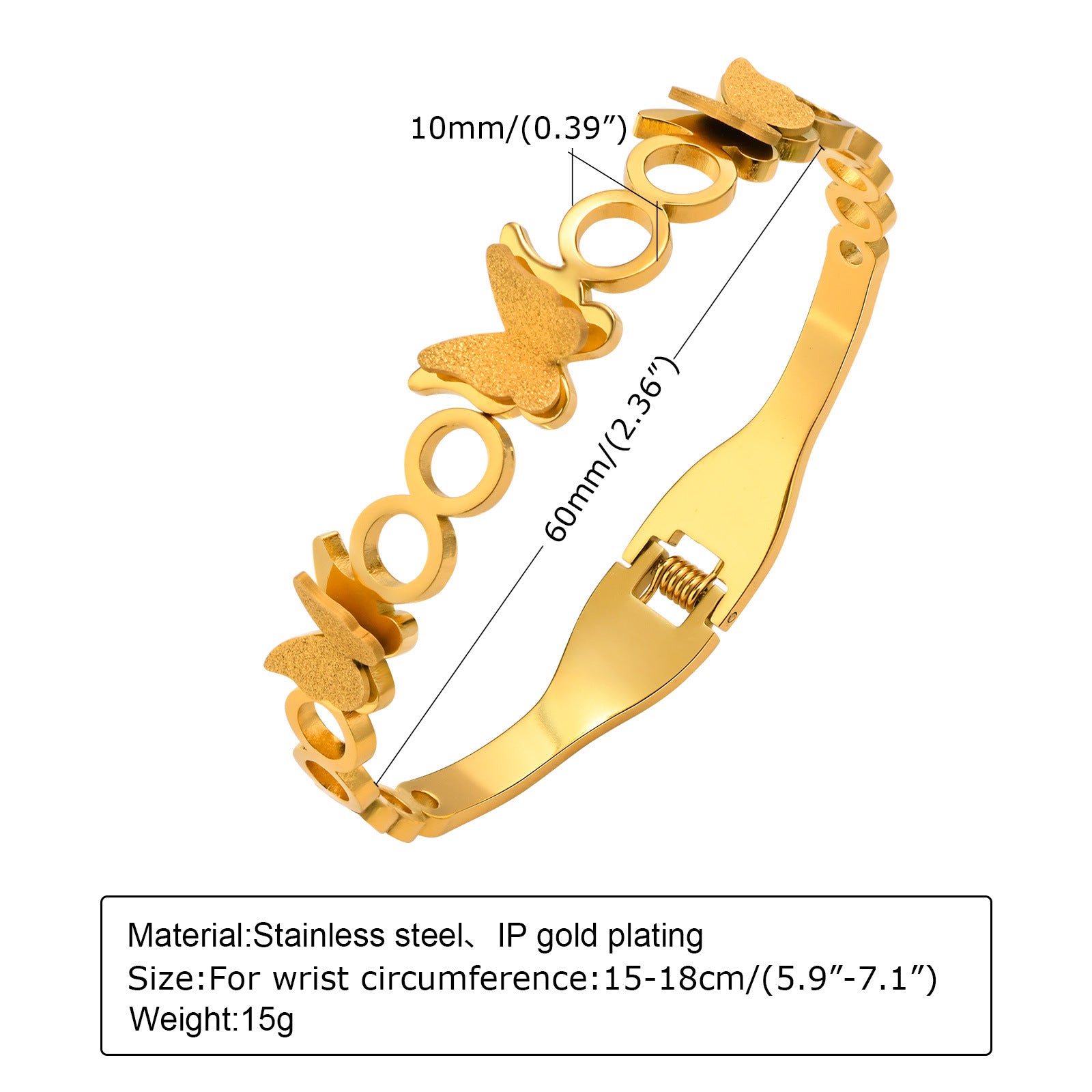 Pulseras de acero inoxidable al por mayor de diablo ojo