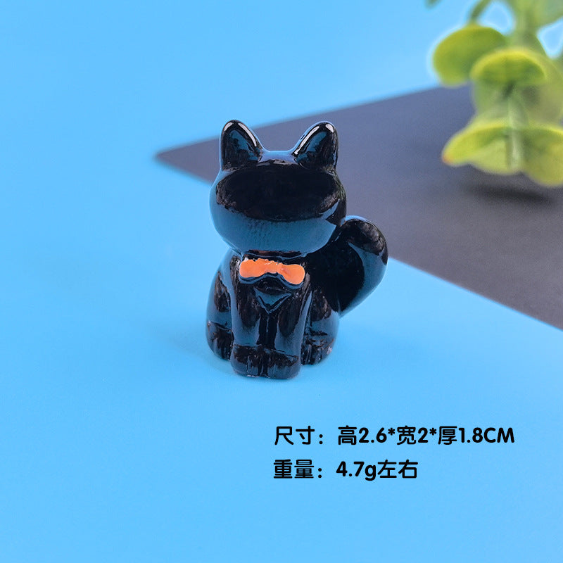 Wholesale  Bat Resin Ornament for Car Dashboard and Tabletop Decoration DIY Craft Supply