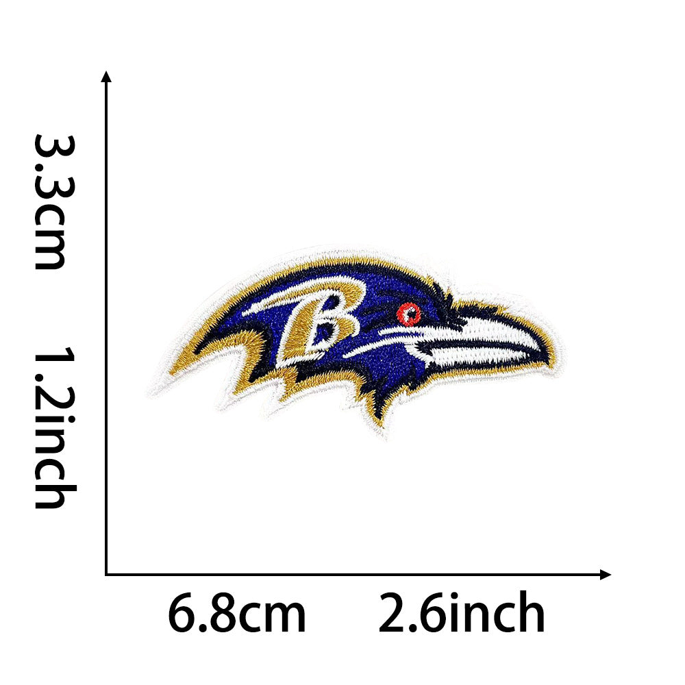 Wholesale Team Brand Embroider Badges DIY Patches