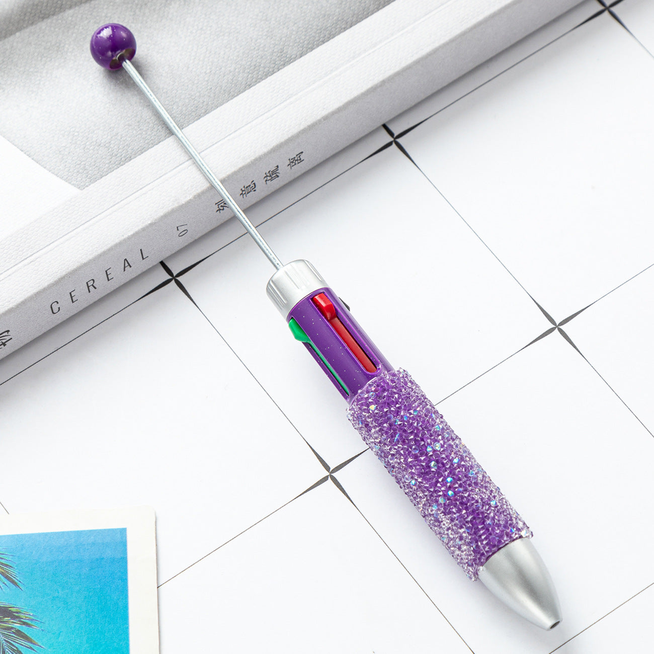 Wholesale Beadable Pen Multi-color Sugar Beadable Pen