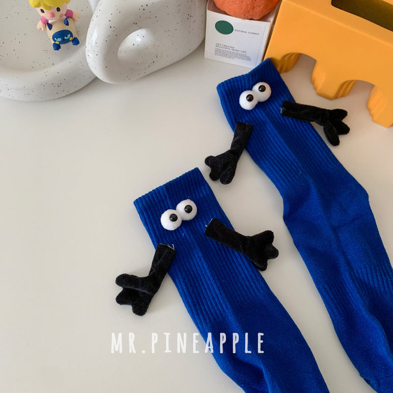 Wholesale Cotton Holding Socks, Couple Magnetic Suction