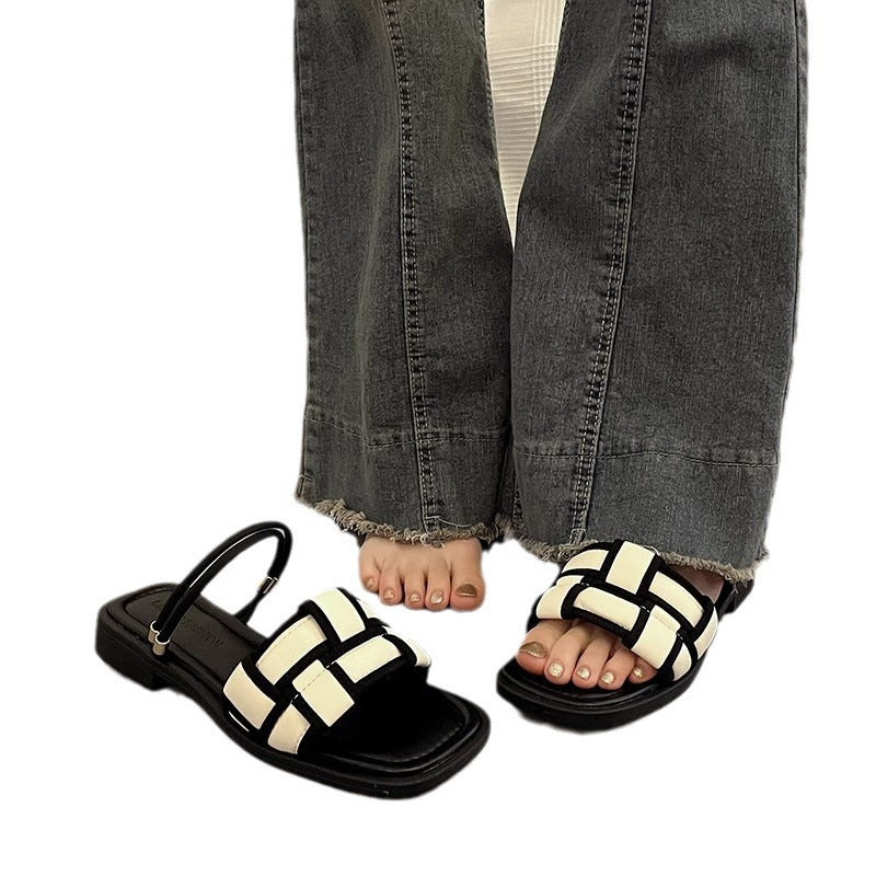 Wholesale Flat Versatile Roman Sandals