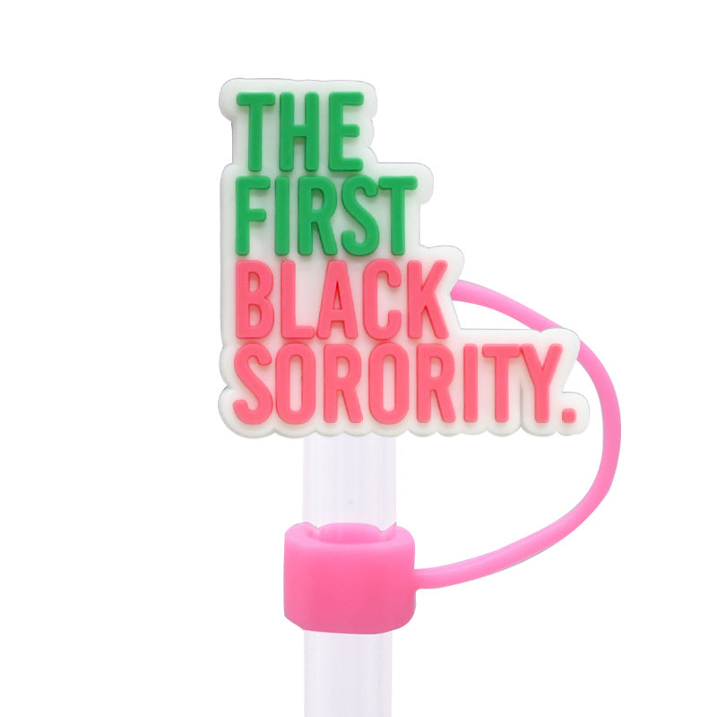 Wholesale Random 100pcs 10MM pink dust plug straw h accessories